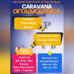 Caravana Oftalmológica realiza atendimento gratuito nesta sexta-feira (11) em São Roque