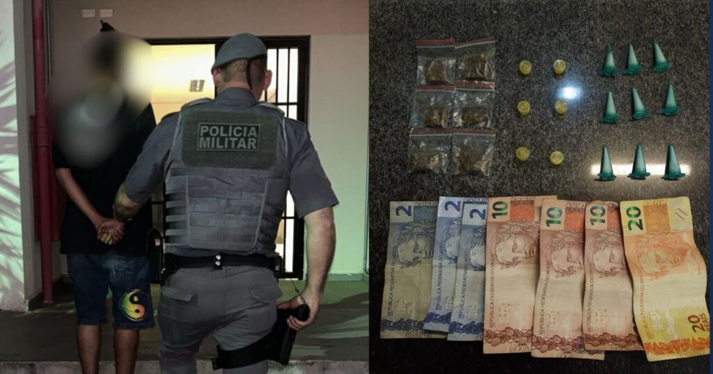 Adolescente é detido por tráfico de drogas em Alumínio 