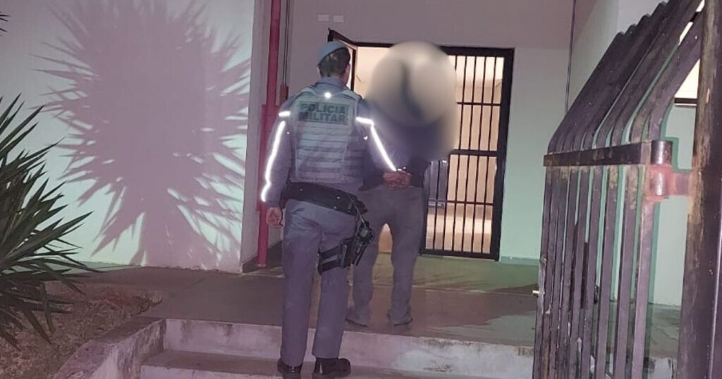Homem é levado a delegacia por violência doméstica em Alumínio