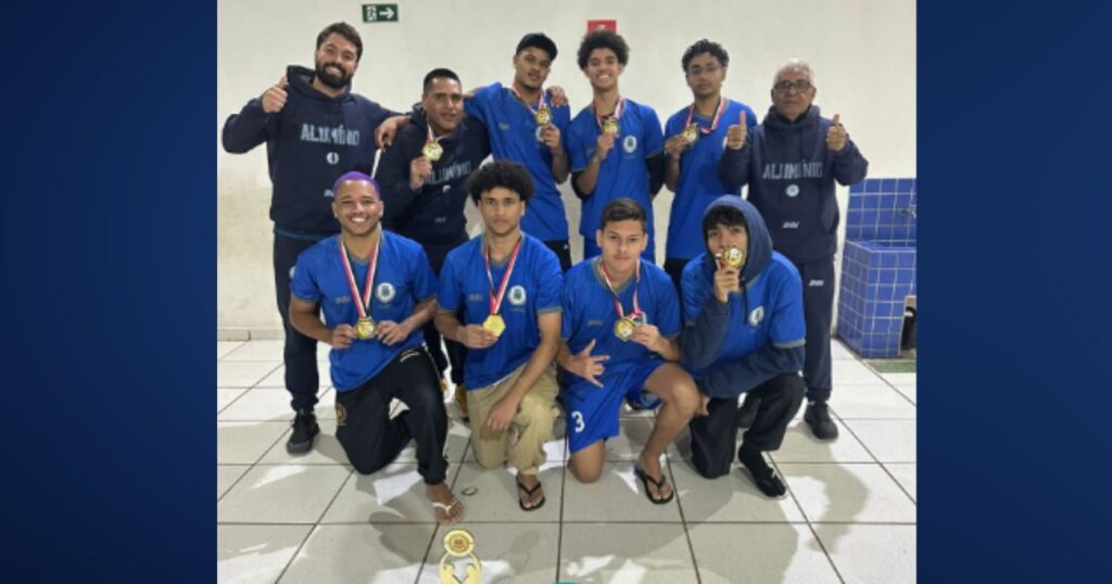 Jogos Regionais: Alumínio conquista título inédito no Biribol Sub-21